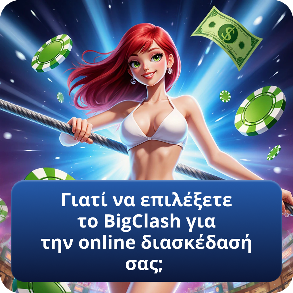 Γιατί να επιλέξετε το BigClash είσοδος για την online διασκέδασή σας